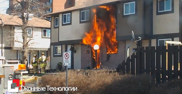 Противопожарное остекление в жилых зданиях Куровское