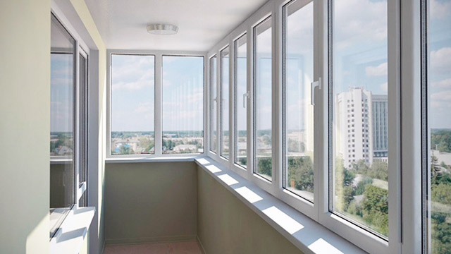 Пластиковые окна на балконы и лоджии с установкой Куровское