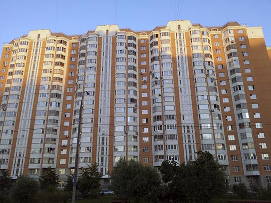Остекление балконов и лоджий в доме серии П44Т Куровское