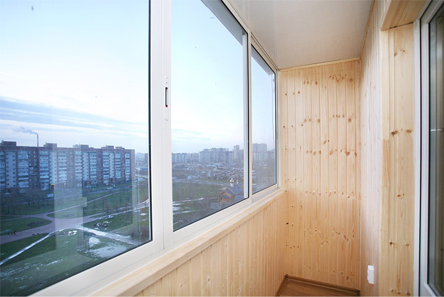 Остекление окон ПВХ лоджий и балконов пластиковыми окнами Куровское