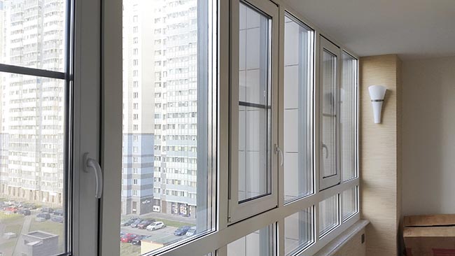 Металлопластиковое остекление балконов Куровское