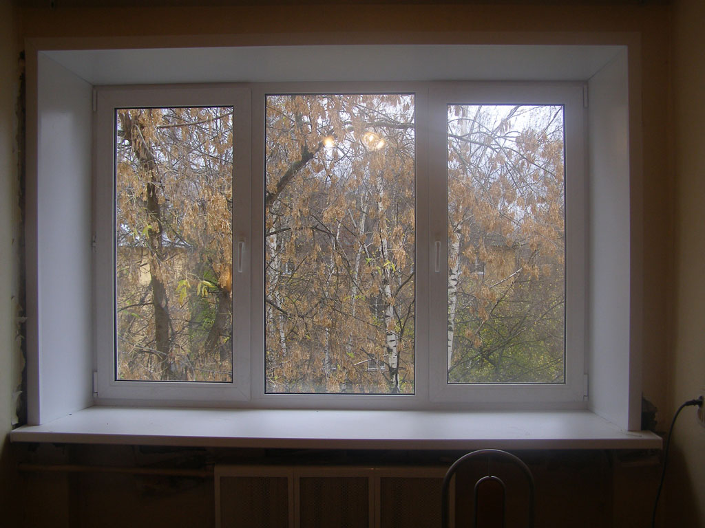 Готовые пластиковые окна для дачи и дома Куровское