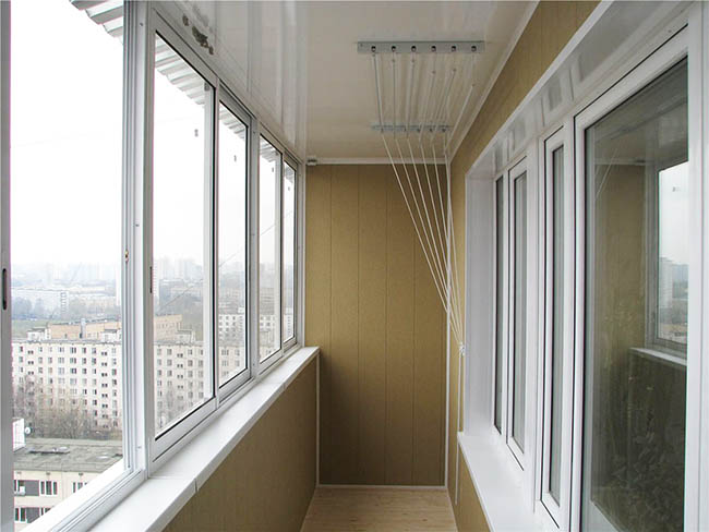 Металлическое стальное остекление балконов Куровское